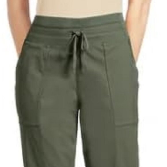 Avia Activewear Women's Woven Commuter Pants - Midnight Green, 3x - NEW - Picture 2 of 4